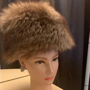 Authentic Brown Fox Fur Hat